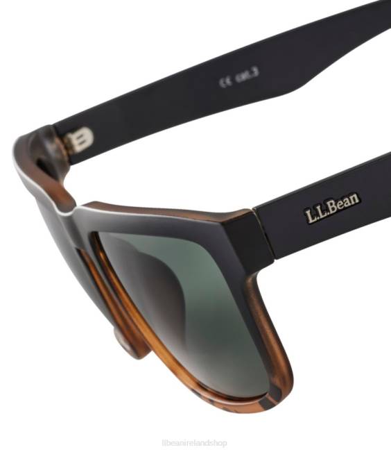 LLBean Bruder Polarized Sunglasses Unisex J46J599 Outdoor Accessories Matte Driftwood Gray/Smoke