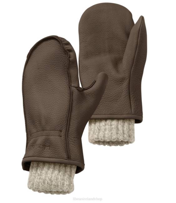 LLBean Buckskin Chopper Mitts Men J46J602 Accessories Brown