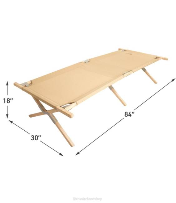 LLBean Byer Maine Heritage Cot Unisex J46J1517 Outdoor Equipment Tan