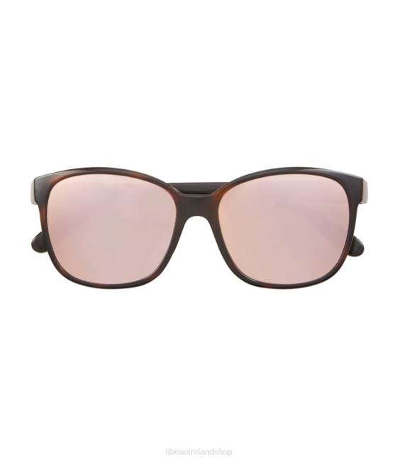 LLBean Camden With Hydroglare Polarized Sunglasses Unisex J46J1622 Outdoor Accessories Shiny Black/Smoke with Blue Mirror