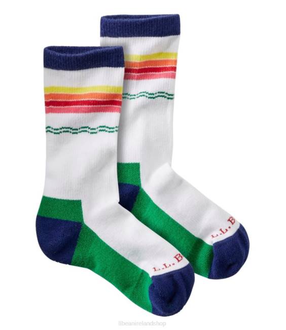LLBean Campside Socks Kids J46J3569 Footwear White
