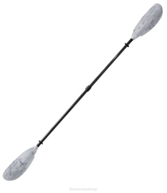 LLBean Carbon Adjustable Kayak Paddle Unisex J46J1401 Water Sports White Granite