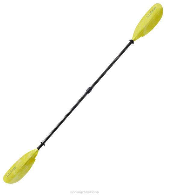 LLBean Carbon Adjustable Kayak Paddle Unisex J46J3941 Water Sports Electric Yellow