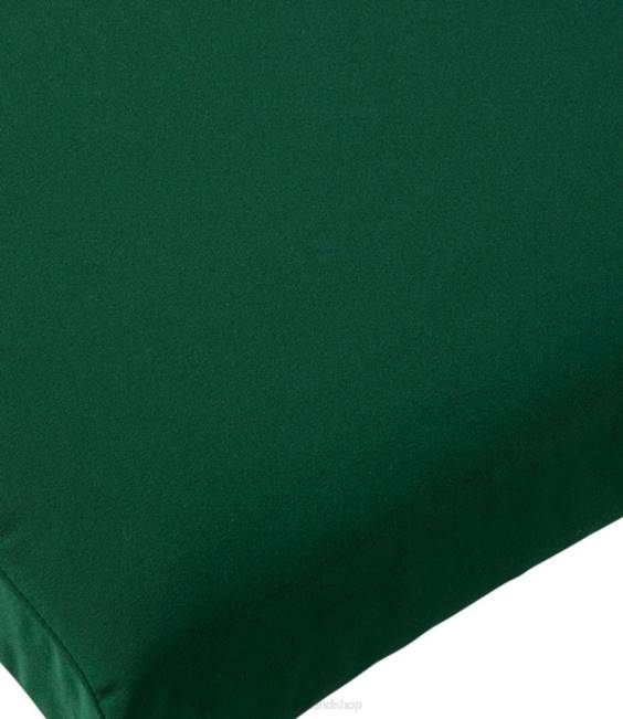 LLBean Casco Bay All-Weather Folding/Armless Chair Cushion Unisex J46J2728 Backyard  Patio Green