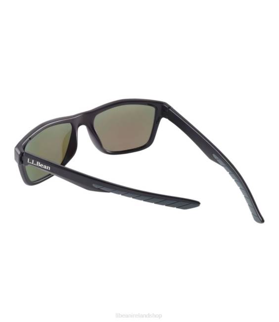 LLBean Casco Floating Sunglasses Unisex J46J4079 Outdoor Accessories Matte Black/Gray Rubber