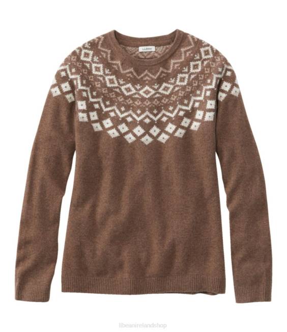 LLBean Classic Cashmere Sweater Women J46J3554 Clothing Undyed