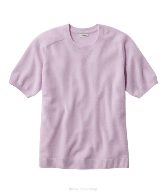 LLBean Classic Cashmere Sweater Women J46J4906 Clothing Pale Mauve