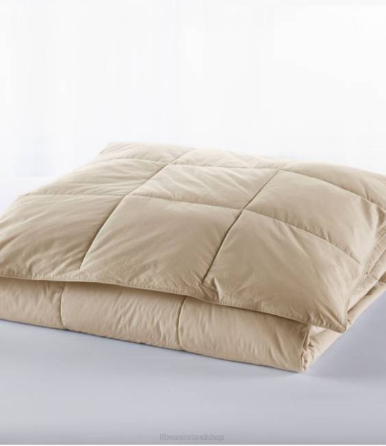 LLBean Classic Colors PrimaLoft Comforter Unisex J46J4370 Bedding New Khaki