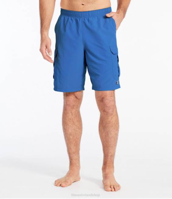LLBean Classic Supplex Sport Shorts Men J46J4716 Clothing Iron Blue