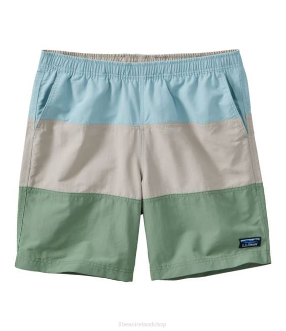 LLBean Classic Supplex Sport Shorts Men J46J4781 Clothing Blue Quartz/Woodsmoke/Light Everglade