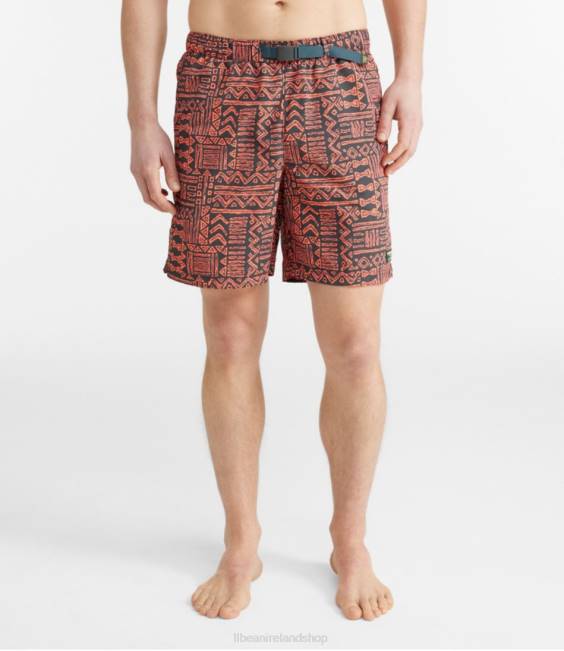 LLBean Classic Supplex Sport Shorts Men J46J483 Clothing Ember Geo