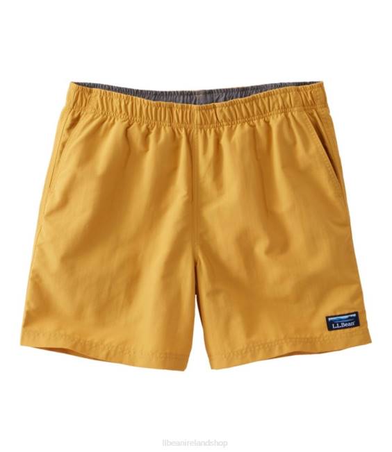LLBean Classic Supplex Sport Shorts Men J46J5751 Clothing Warm Gold