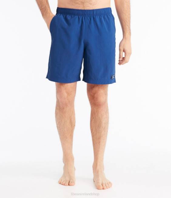 LLBean Classic Supplex Sport Shorts Men J46J5779 Clothing Iron Blue