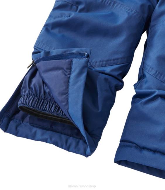 LLBean Cold Buster Snow Bibs Kids J46J5134 Outerwear Deepest Blue