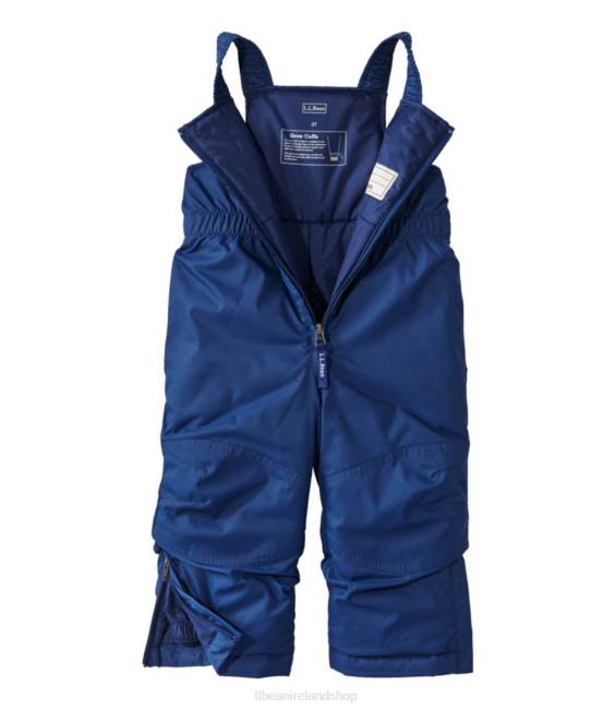 LLBean Cold Buster Snow Bibs Kids J46J923 Outerwear Alpine Blue