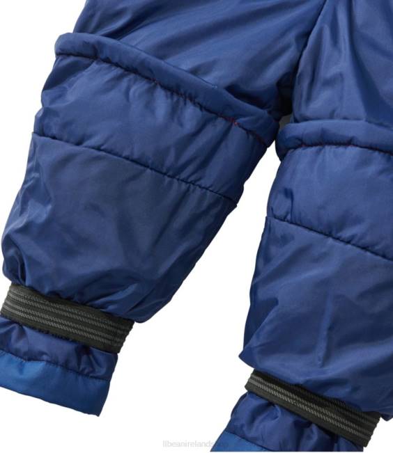 LLBean Cold Buster Snow Bibs Kids J46J923 Outerwear Alpine Blue