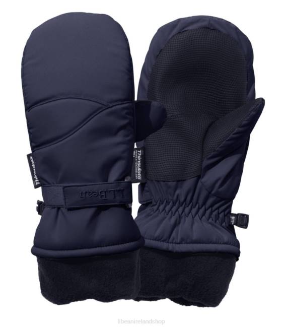 LLBean Cold Buster Waterproof Mittens Kids J46J4653 Clothing Deepest Blue