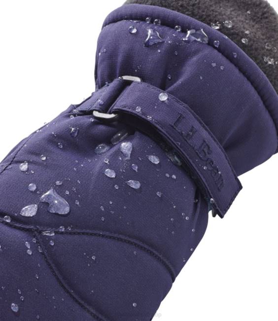 LLBean Cold Buster Waterproof Mittens Kids J46J95 Clothing Warm Teal