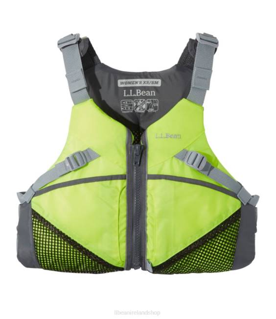 LLBean Comfort Back PFD Unisex J46J1574 Water Sports Neon Yellow