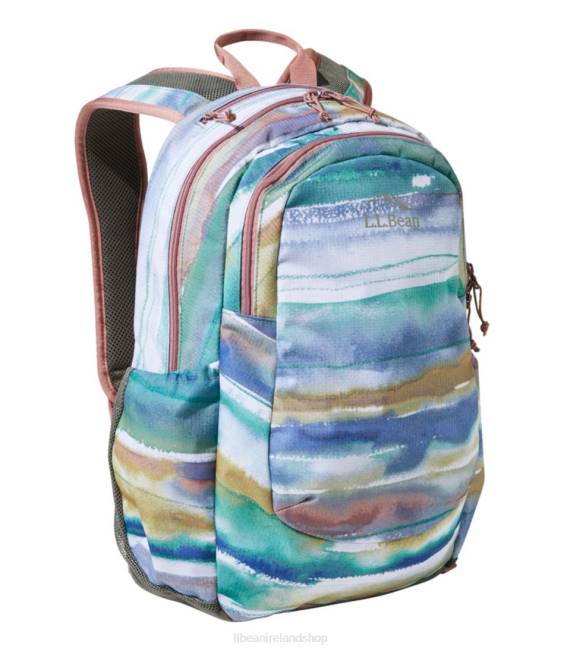 LLBean Comfort Carry Laptop Pack Unisex J46J5479 Accessories Washed Orchid Watercolor