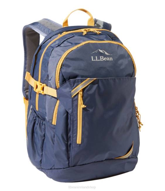 LLBean Comfort Carry Portable Locker Pack Unisex J46J4215 Accessories Carbon Navy/Warm Gold
