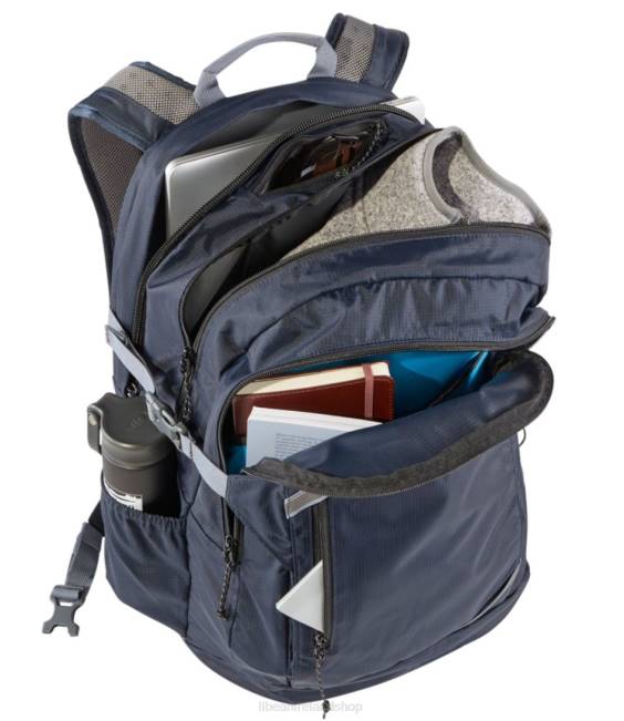 LLBean Comfort Carry Portable Locker Pack Unisex J46J4215 Accessories Carbon Navy/Warm Gold