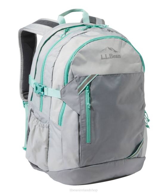 LLBean Comfort Carry Portable Locker Pack Unisex J46J5416 Accessories Gray Pebble/Fresh Mint