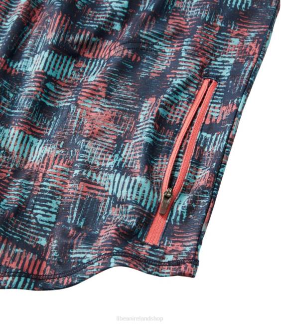 LLBean Comfort Cycling Jersey Men J46J535 Clothing Classic Navy Geo Print/Classic Navy