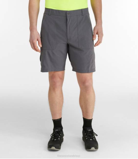 LLBean Comfort Cycling Shorts with Liner Men J46J425 Clothing Alloy Gray