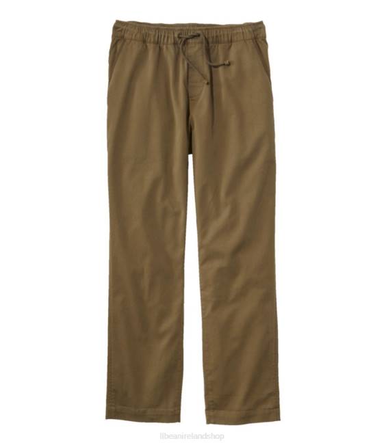 LLBean Comfort Stretch Dock Pants Men J46J5812 Clothing Antique Olive