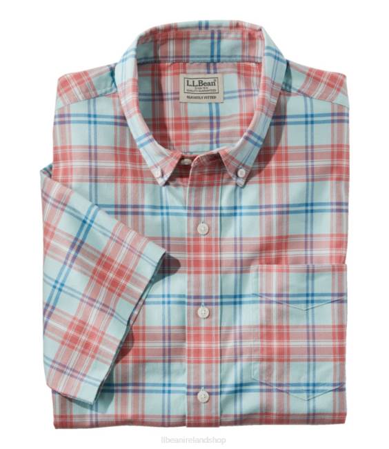 LLBean Comfort Stretch Oxford Men J46J6498 Clothing Mineral Red