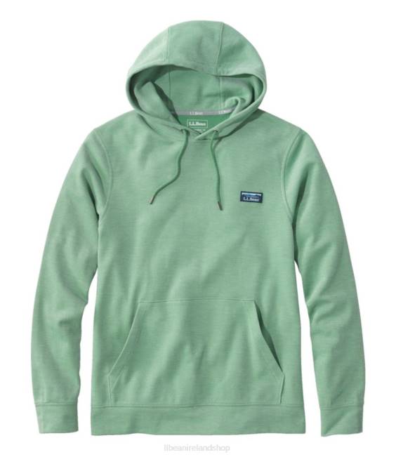 LLBean Comfort Stretch Pique Hoodie Men J46J5876 Clothing Clover