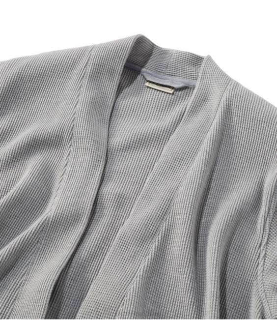 LLBean Comfort Waffle Robe Men J46J5840 Clothing Deep Olive