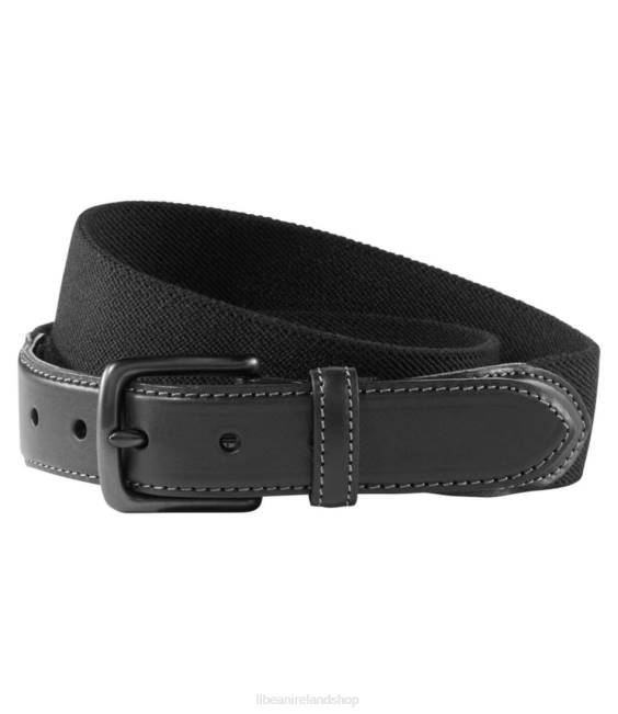 LLBean Comfort Waist Belt Men J46J4824 Accessories Black