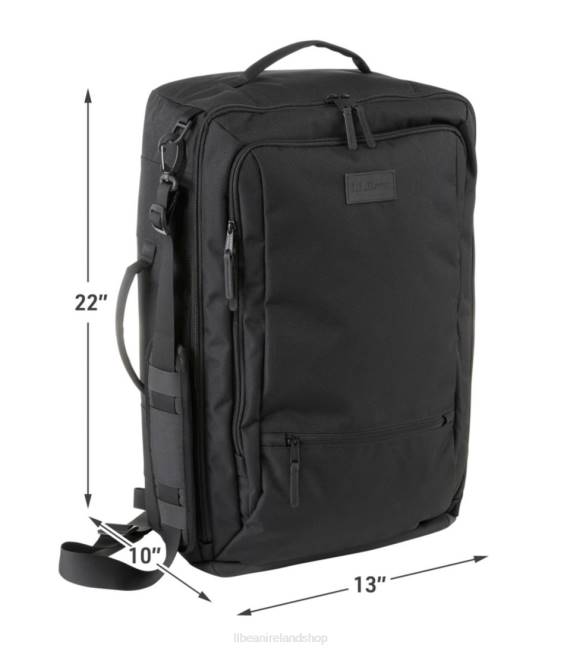 LLBean Continental Luggage Carry-On Travel Pack Unisex J46J4218 Accessories Black