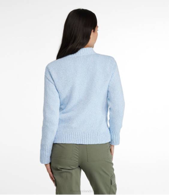 LLBean Cotton Ragg Sweater Women J46J5722 Clothing Cream