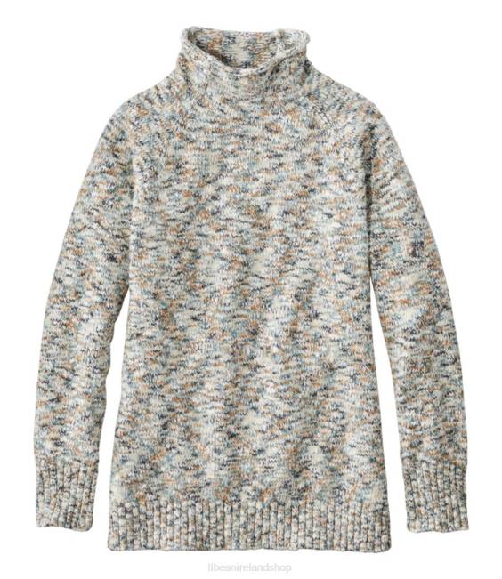 LLBean Cotton Ragg Sweater Women J46J738 Clothing Sea Pine