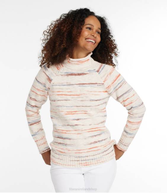 LLBean Cotton Ragg Sweater Women J46J738 Clothing Sea Pine