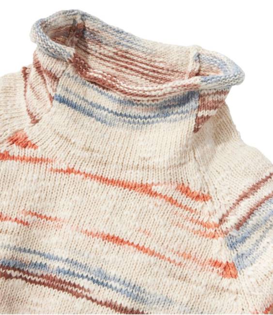 LLBean Cotton Ragg Sweater Women J46J738 Clothing Sea Pine