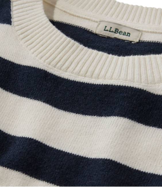 LLBean Cotton/Cashmere Sweater Women J46J711 Clothing Classic Navy