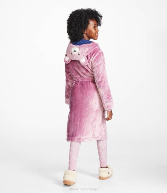 LLBean Cozy Animal Robe Kids J46J3411 Clothing Soft Juniper Bunny