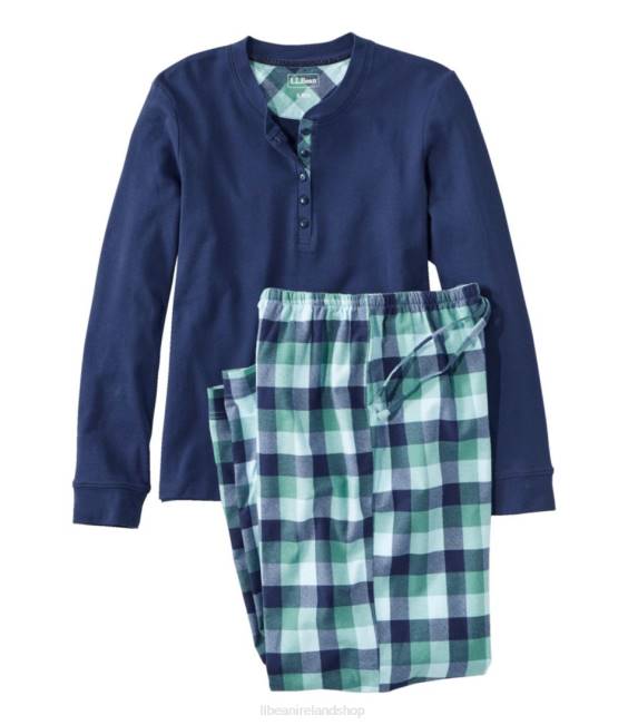 Bright Navy/Sea Pine Plaid