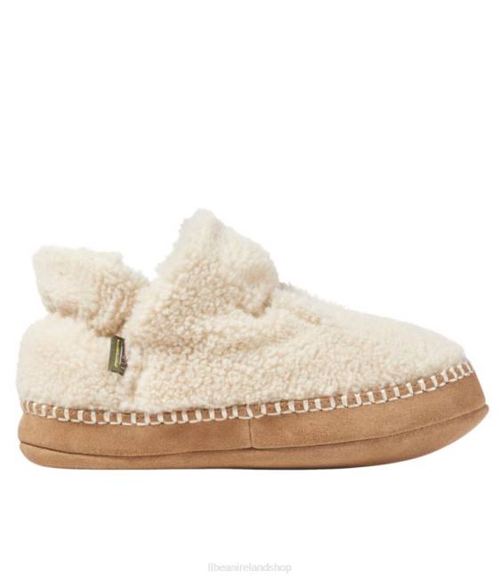 LLBean Cozy Slipper Booties Kids J46J3808 Footwear Natural