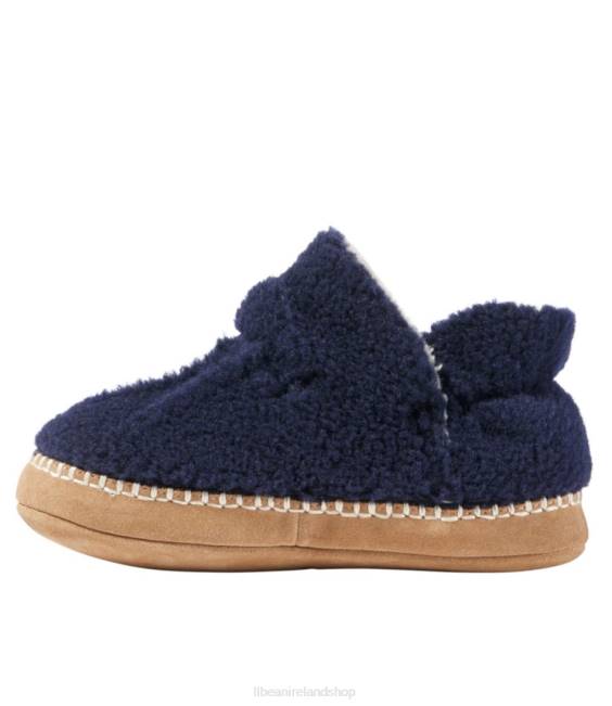 LLBean Cozy Slipper Booties Kids J46J3808 Footwear Natural