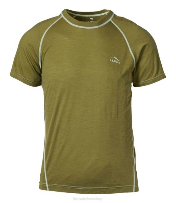 LLBean Cresta Ultralight 150 Crew Top Men J46J3568 Clothing Forest Sage