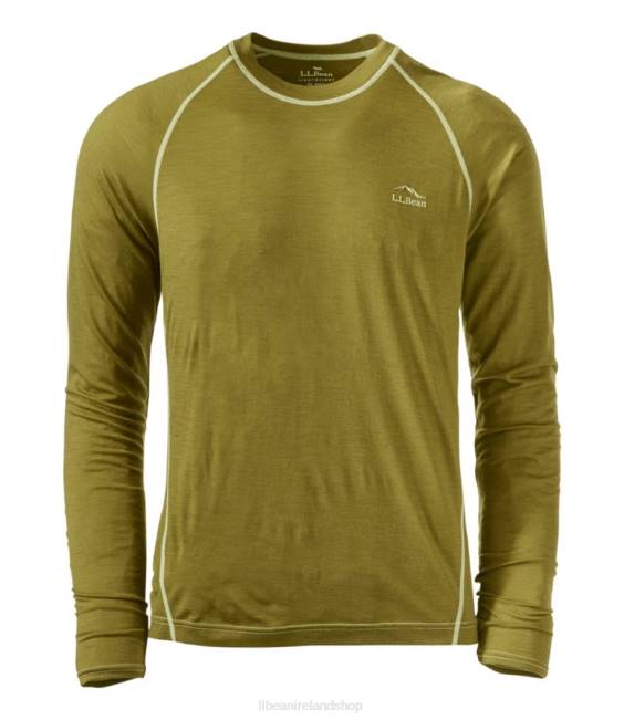 LLBean Cresta Ultralight 150 Crew Top Men J46J5032 Clothing Forest Sage