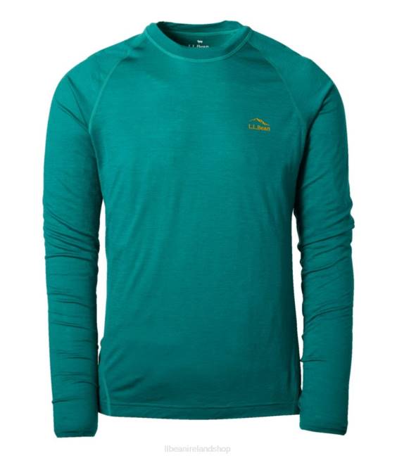 LLBean Cresta Ultralight 150 Crew Top Men J46J725 Clothing Warm Teal