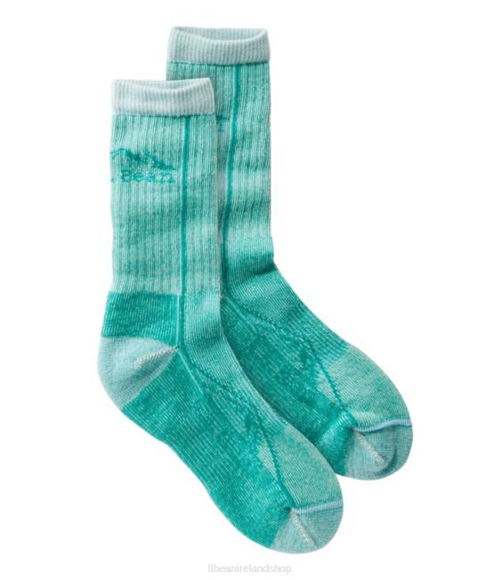 LLBean Cresta Wool Lightweight Hiking Socks Men J46J1036 Accessories Light Kelly