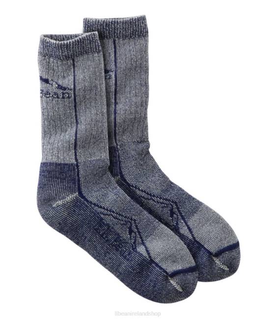 LLBean Cresta Wool Lightweight Hiking Socks Men J46J6704 Accessories Night