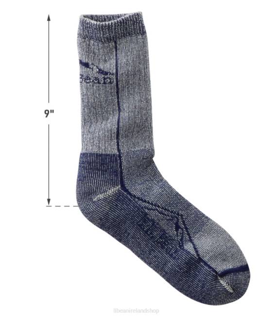 LLBean Cresta Wool Lightweight Hiking Socks Men J46J6704 Accessories Night